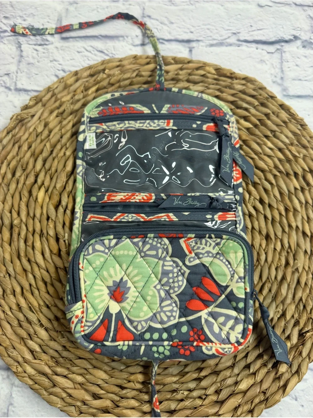 Retired Vera Bradley “Nomadic Floral” Small Travel Pack.